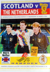 scotland v holland 1994