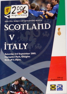 scotland v italy 2005