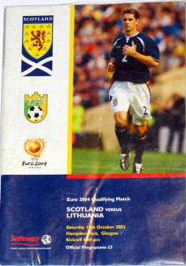 scotland v lithuania 2003