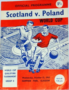 scotland v poland 1965