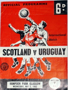 scotland v uruguay 1962