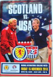 scotland v usa 2013