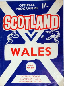 scotland v wales 1965