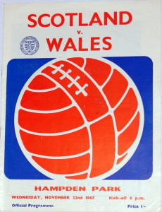 scotland v wales 1967