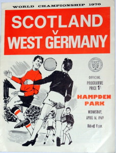 scotland v west germany 1969