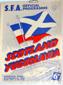 scotland yugoslaviaa 1956