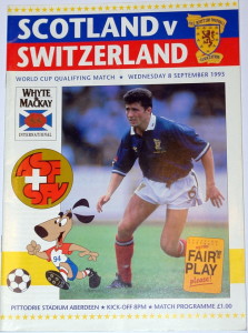 scotlannd v switzerland 1993