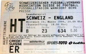 switzerland v england