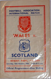 wales v scotland 1954