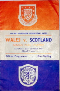 wales v scotland 1960