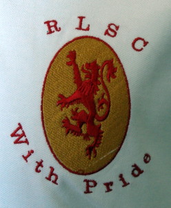 white rlsc badge