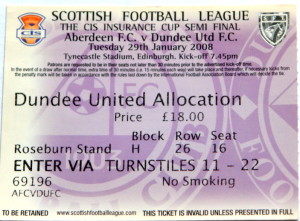 aberdeen v dundee united 2008