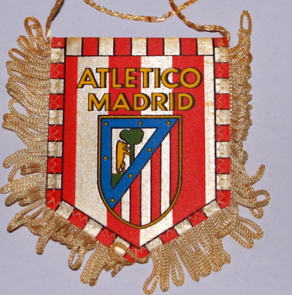 Athletico Madrid pennant Spanish club – Scottish Football Memorabilia