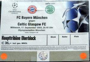 bayern munich v celtic