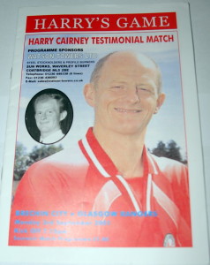 brechin city v rangers harry cairney testimonial