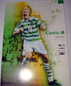 celtic v rangers 2003 programme