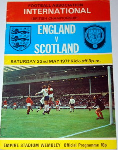 england scotland 1971 programme