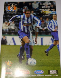 kilmarnock v rangers 2004 programme