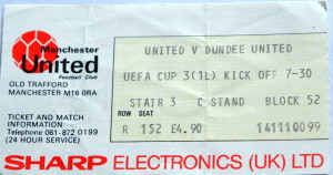 manchestre united v dundee united