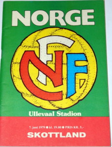 norway v scotland 1979