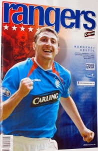 rangers v celtic 2003 programme