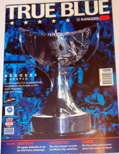 rangers v celtic 2004 cup programme