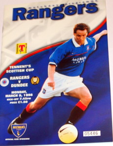 rangers v dundee 1998