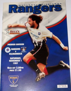 rangers v kilmarnock 1997