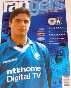 rangers v kilmarnock 2002 programme