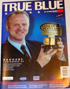 rangers v livingston 2005 programme