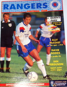 rangers v queens park 1991