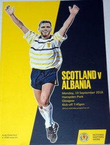 scotland v albania 2018 programme