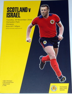 scotland v israel 2018 programme