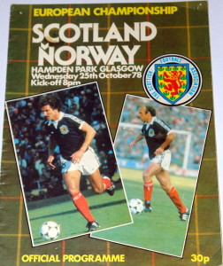 scotland v norway 1978