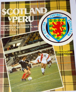 scotland v peru 1979