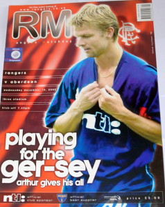 rangers v aberdeen large 2000 programme