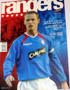 rangers v kilmarnock 22004 programme