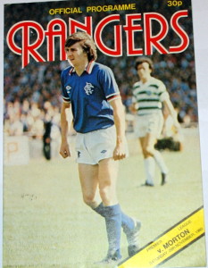 rangers v morton 1980 p[rogramme