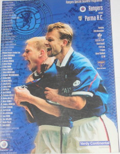 rangers v parma fc european