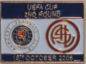 rangers v livorno game badge