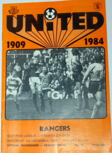 dundee united v rangers dec 1994