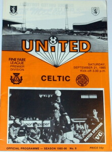 united v celtic 1985