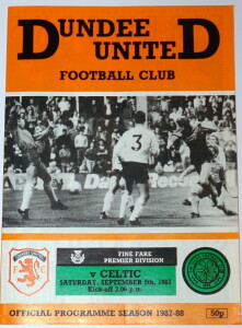 united v celtic 1987