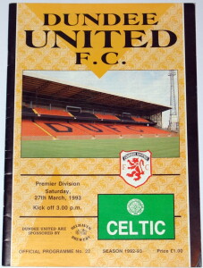 united v celtic 1993