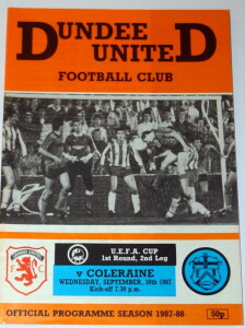 united v coleraine 87