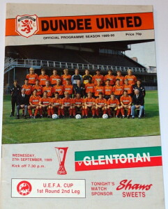 united v glentoran 89