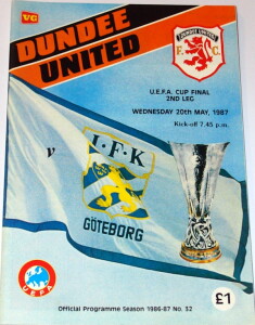 united v gothenburg 1987