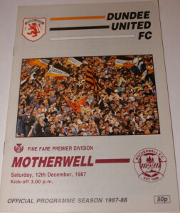 united v motherwell 1987 dec