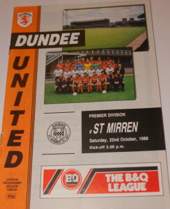 united v st mirren 1988