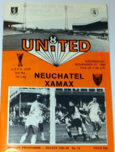 unitedd v neuchatel xamax 85